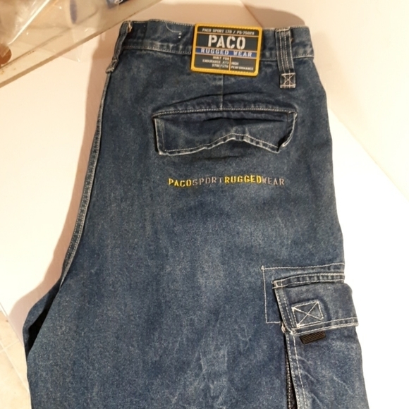 Paco Sport denim shorts sz 46 - Picture 1 of 5